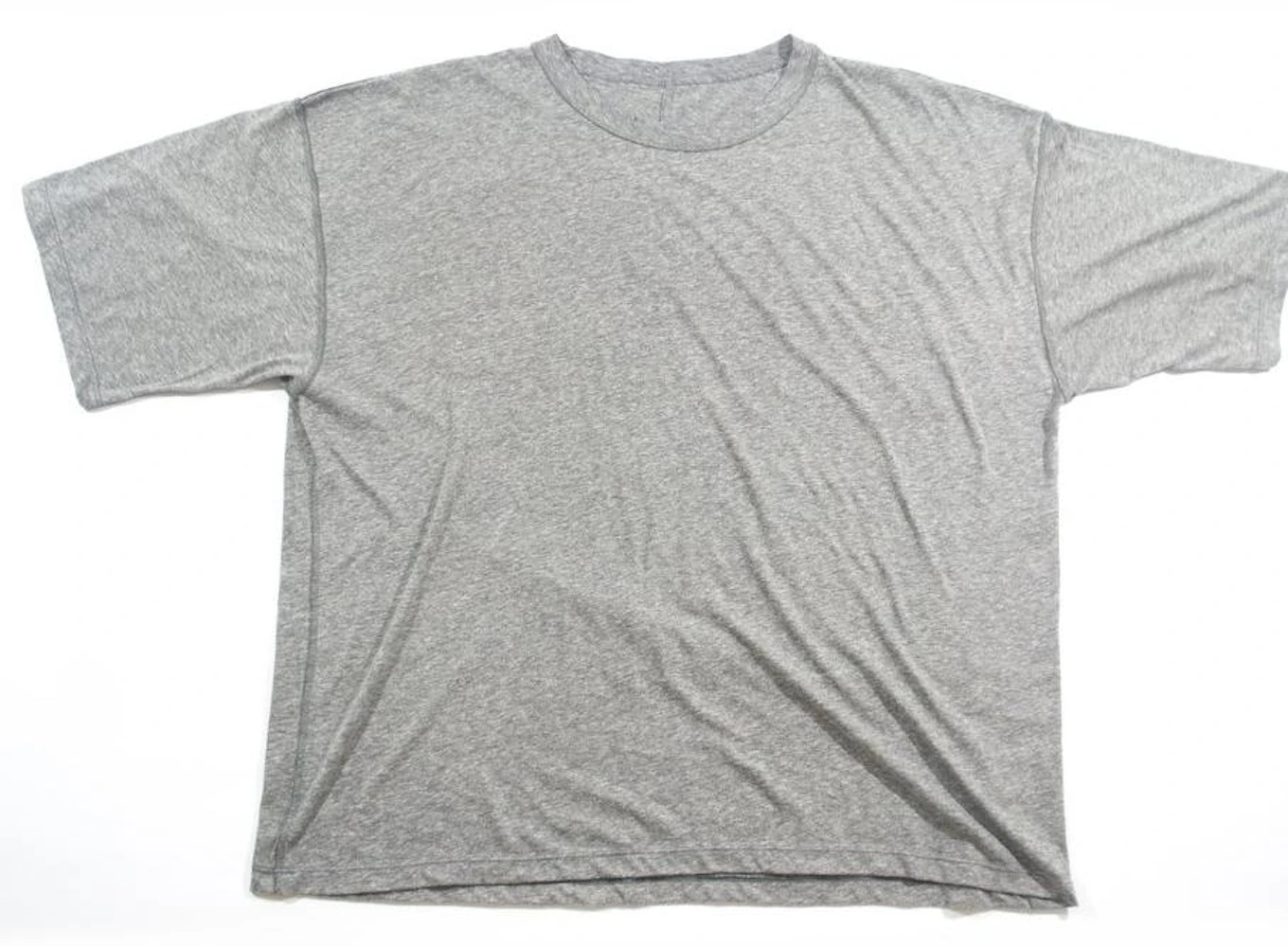 FEAR OF GOD Inside Out T-shirt Heather Grey Men's - Fourth Collection - GB
