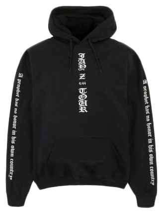 FEAR OF GOD Jay-Z Hoodie Black Men's - Fifth Collection - US