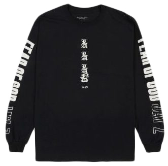 FEAR OF GOD Jay-Z Longsleeve T-shirt Black メンズ - Fifth ...