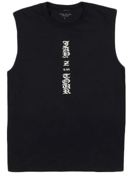 FEAR OF GOD Jay-Z Sleeveless Tee Black Men's - Fifth Collection - US