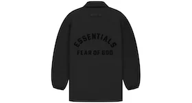 Fear of God Essentials Kids Coaches Jacket Black