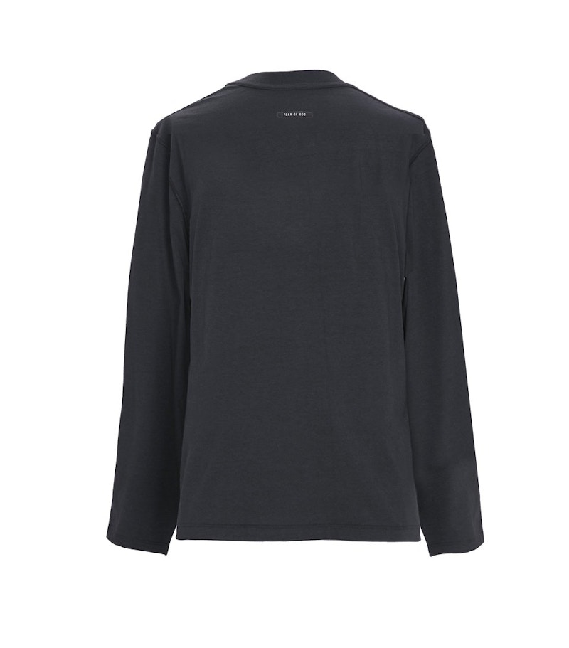 FEAR OF GOD Long Sleeve 'FG' T-shirt Vintage Black - Sixth