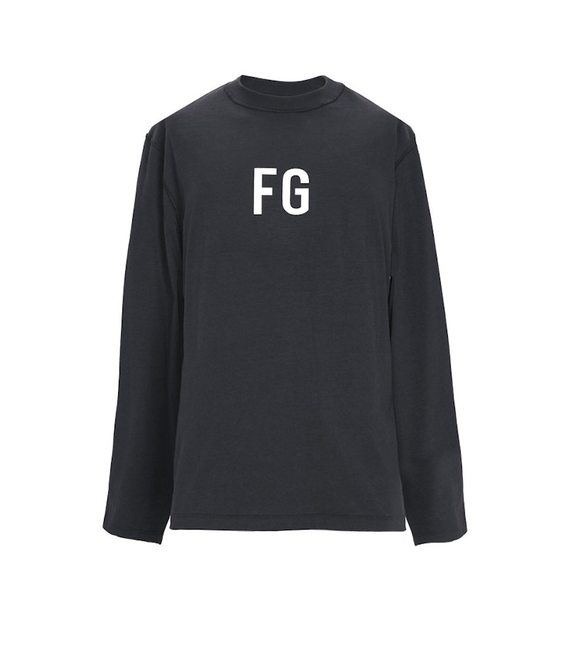 fear of god FG tee black L