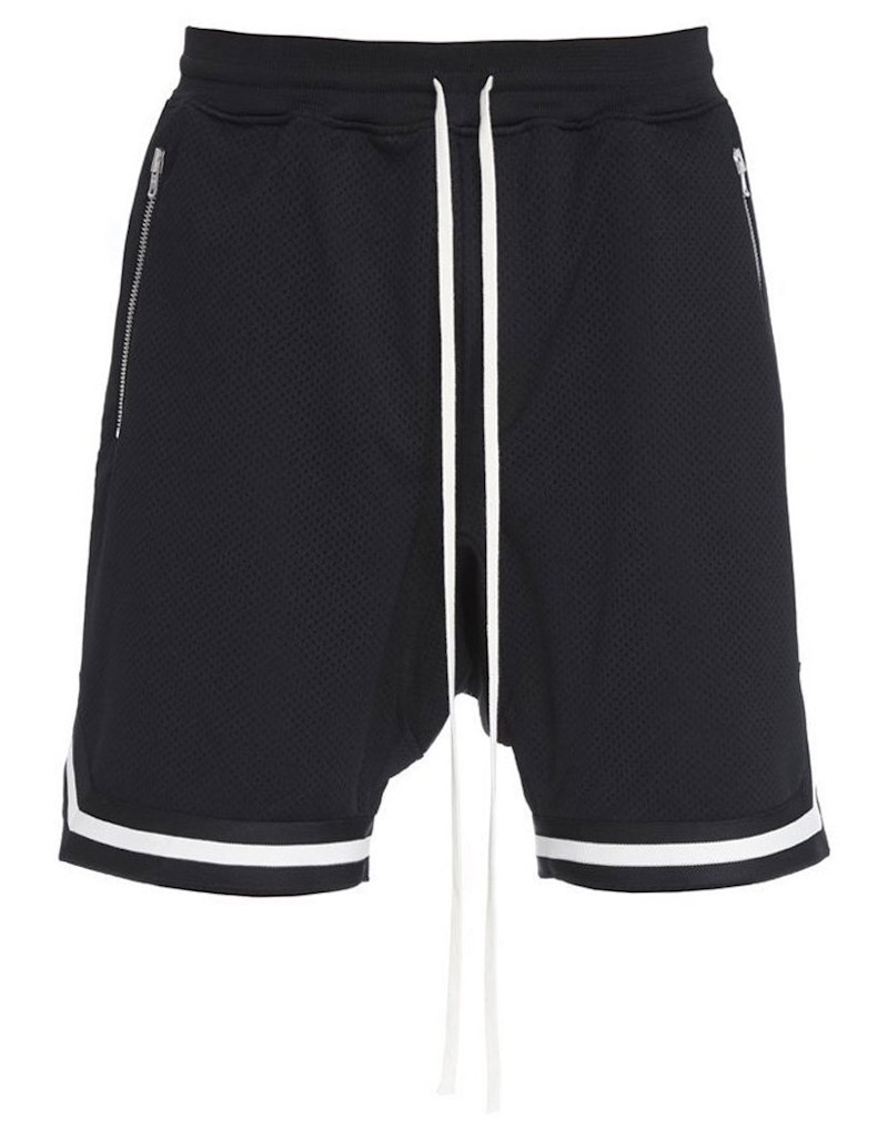 FEAR OF GOD Mesh Drop Shorts Black Men's - Fifth Collection - GB