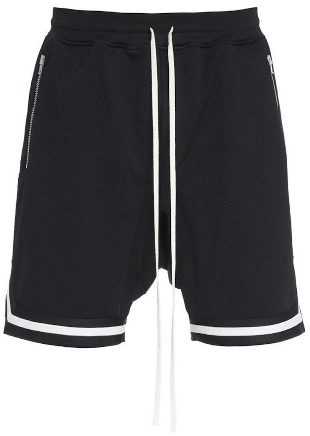 FEAR OF GOD Mesh Drop Shorts Black - Fifth Collection