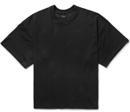 FEAR OF GOD Mesh Oversized T-shirt Black Men's - Fifth Collection - US
