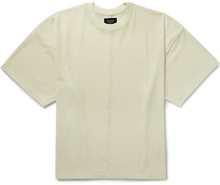 Fear of God Fifth Collection Cream Motocross Mesh Long Sleeve T