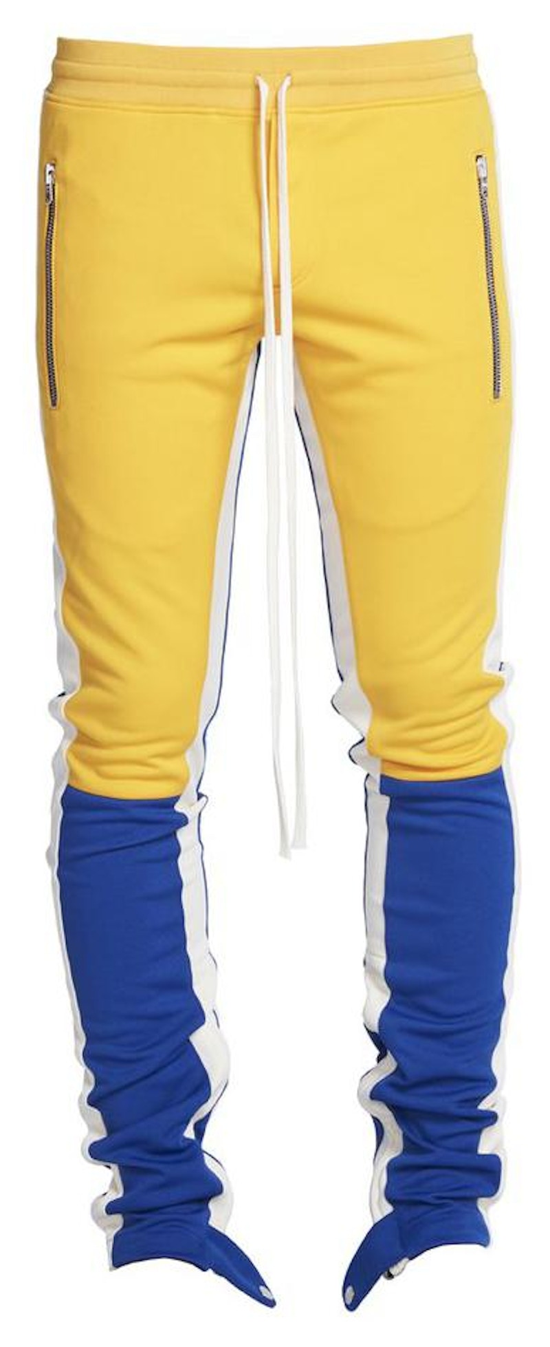 Fear of god hot sale yellow track pants