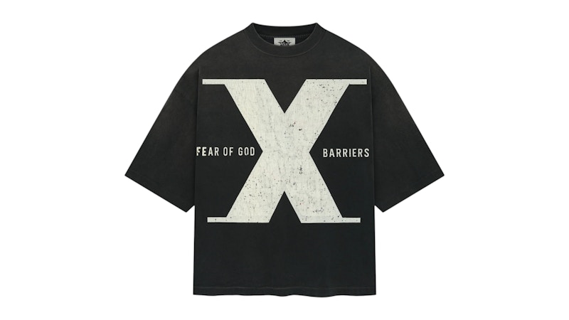 限定版【FEAR OF GOD】アメリカンラグジュアリーマッスルTシャツ Fear-of-God-Off-Black-American
