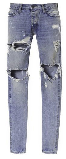 FEAR OF GOD Original Batch Vintage Indigo Selvedge Denim Jeans