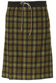 FEAR OF GOD Plaid Kilt Yellow Plaid Men's - Fourth Collection - US