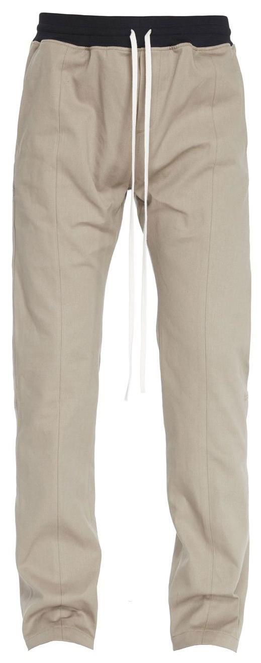 FEAR OF GOD Selvedge Drawstring Chino Pants Khaki Men's - Fifth 