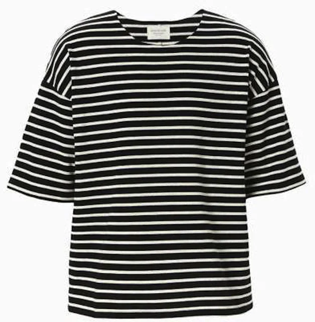 FEAR OF GOD Striped Crew T-shirt Black Stripe Men's - Fourth Collection - US