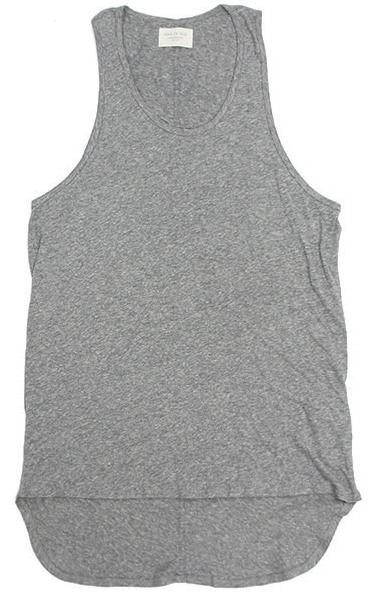 FEAR OF GOD Tank Top Heather Grey Men's - Fourth Collection - US