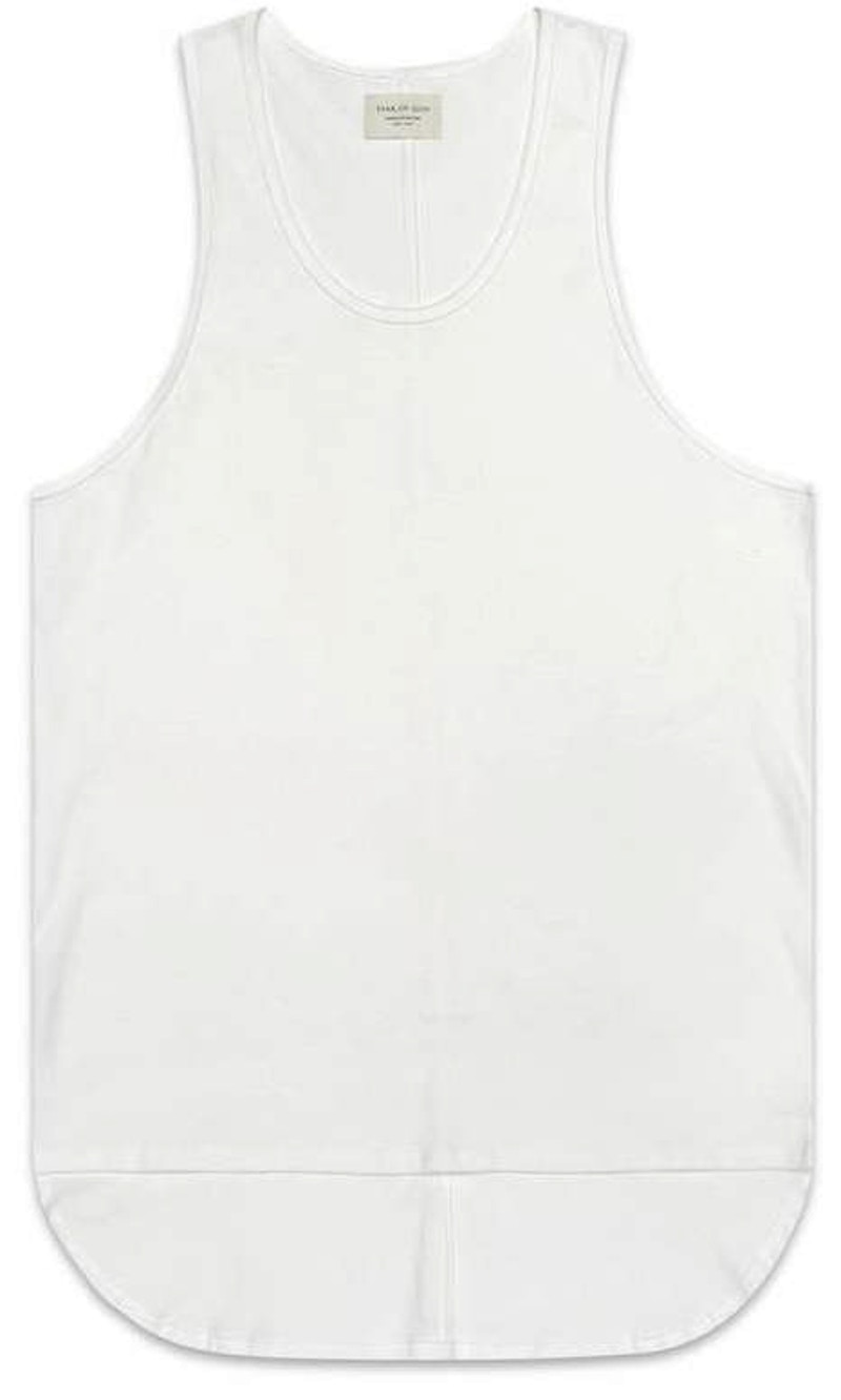 FEAR OF GOD Tank Top Vintage White Men's - Fourth Collection - US