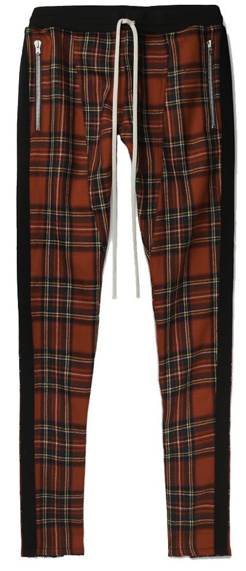 Track store pants plaid