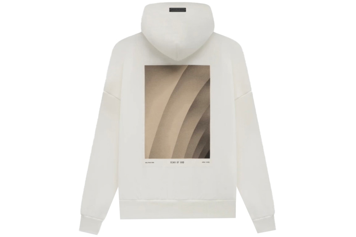 Pre-owned Fear Of God The Shell Hoodie White