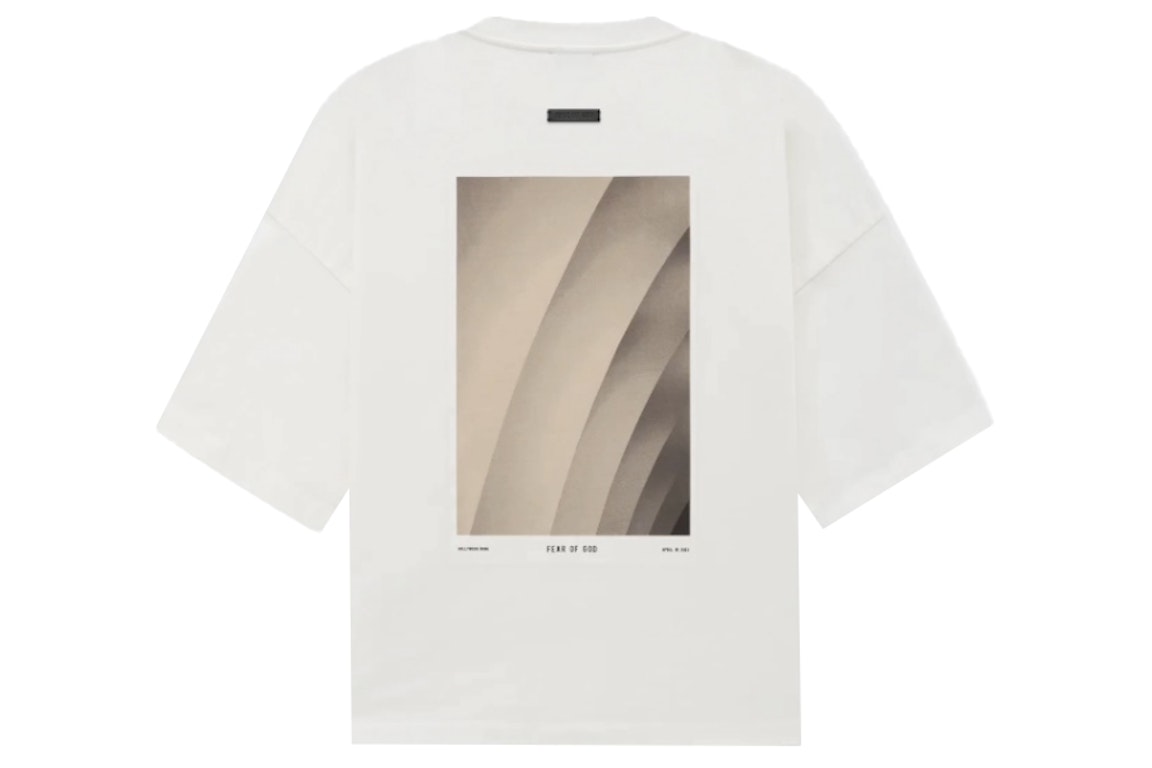 Pre-owned Fear Of God The Shell Tee White