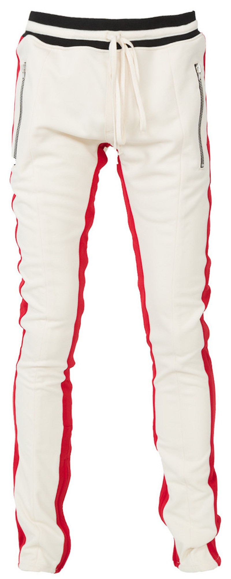 Fear of god on sale track pants red