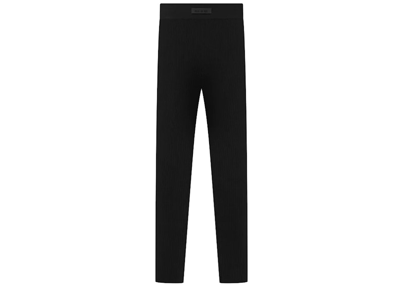 Pre-owned Fear Of God Women's Essentials Legging In Black