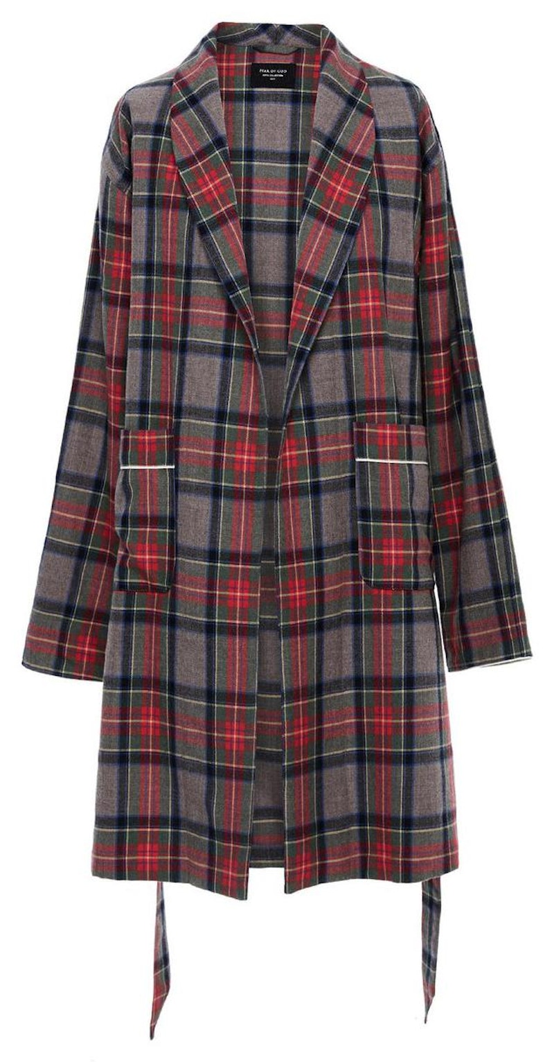 Fear of outlet god plaid coat