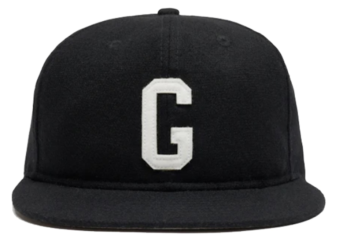 Pre-owned Fear Of God X New Era Grays Home Baseball Cap Black