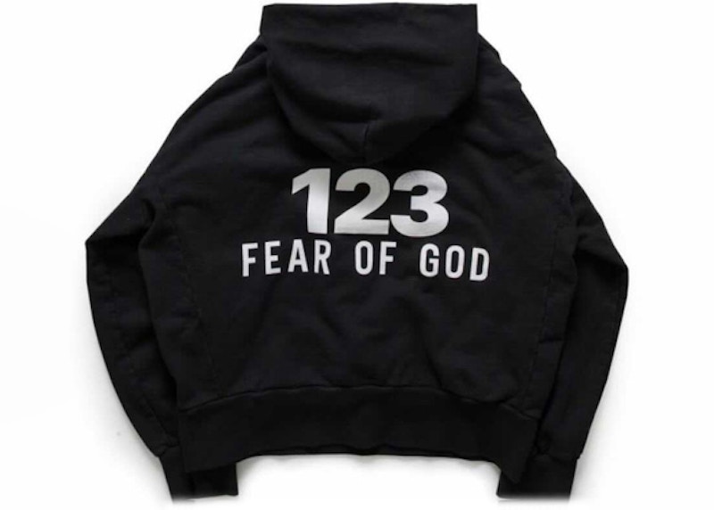 Fear of God x RRR 123 The Witness Hoodie Black Men's - FW21 - US