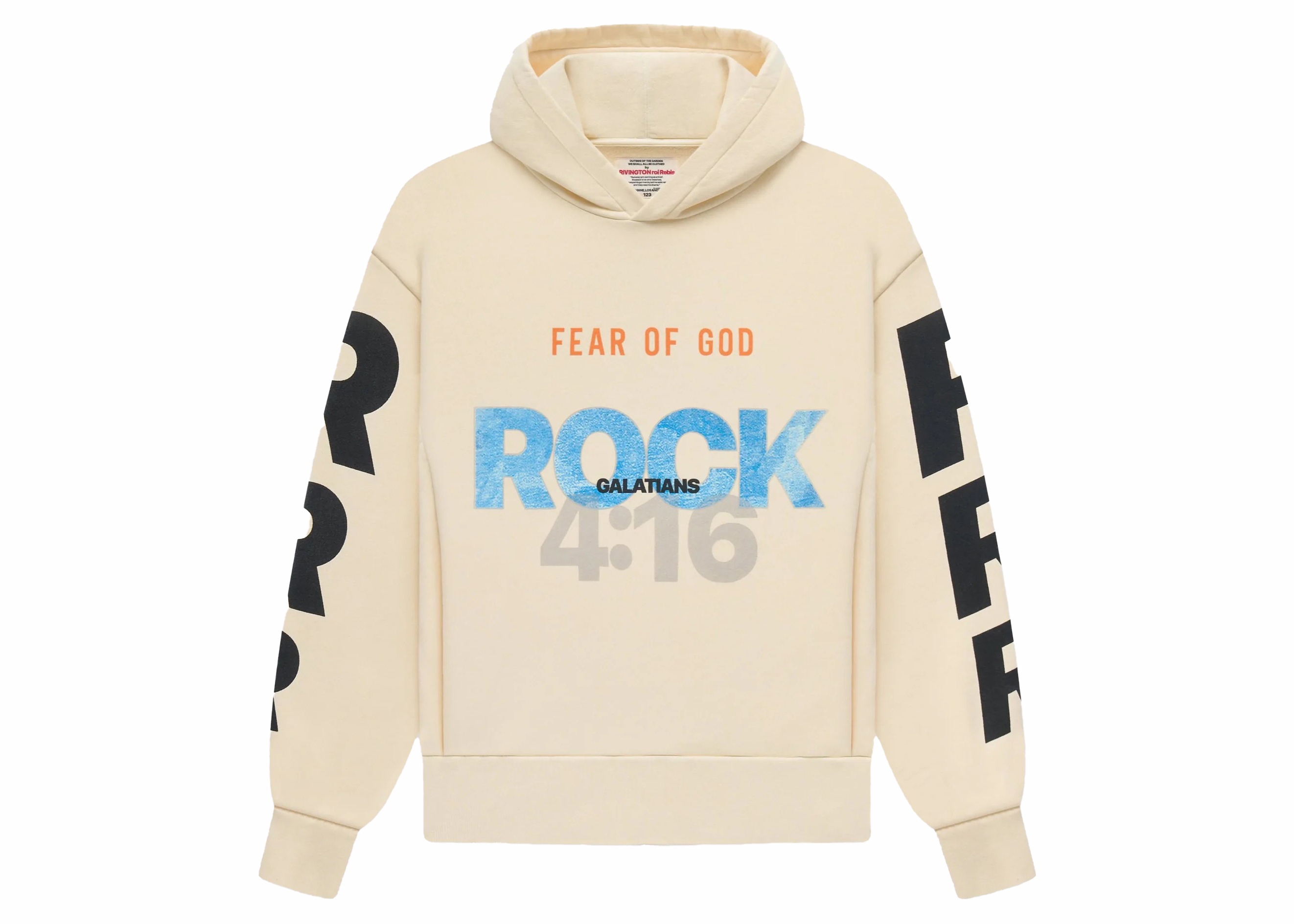 Fear of God x RRR-123 for Dave Chappelle Hoodie Cream メンズ ...
