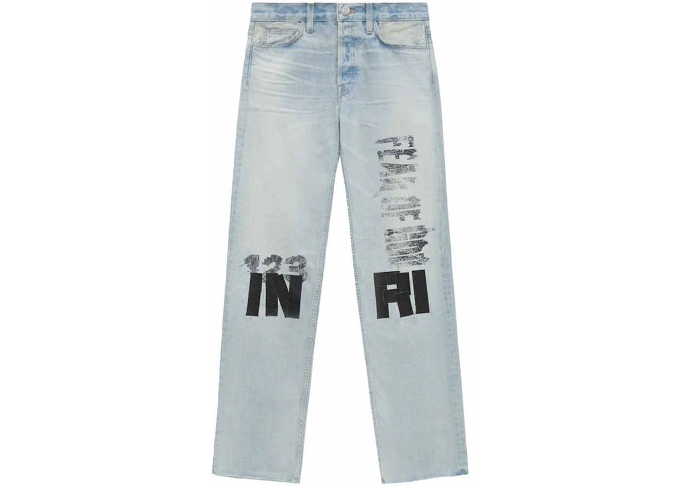 Fear of God x RRR123 INRI 5-Pocket Jean Indigo Men's - SS24 - US