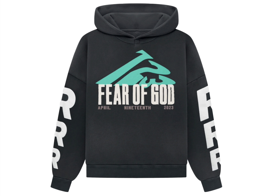 Fear of God x RRR123 Mountain Hoodie Black