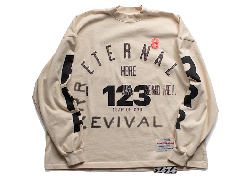 RRR123 X FEAR OF GOD - REVIVAL L/S SHIRT-