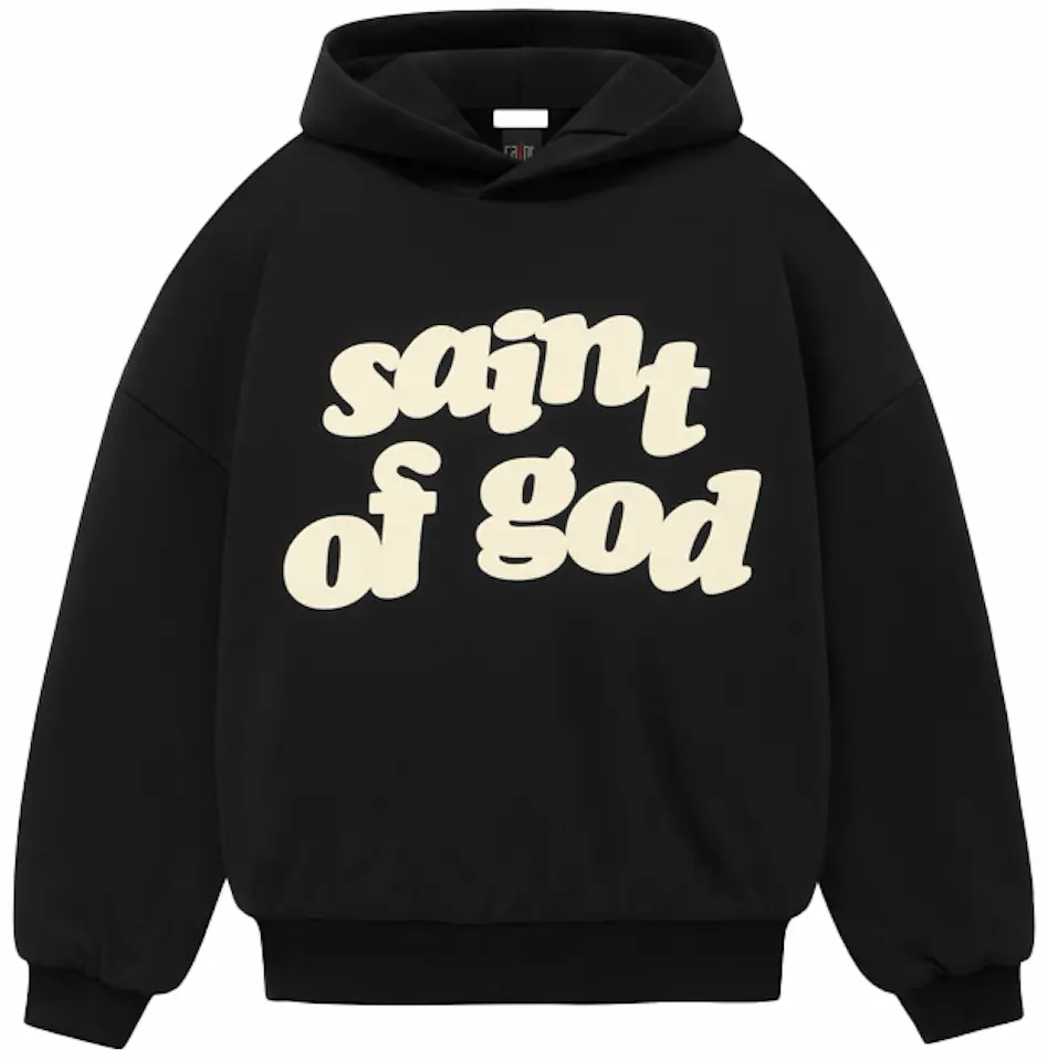 Fear of God x Saint Mxxxxxx Saint of God Hoodie Black Hombre - FW23 - ES