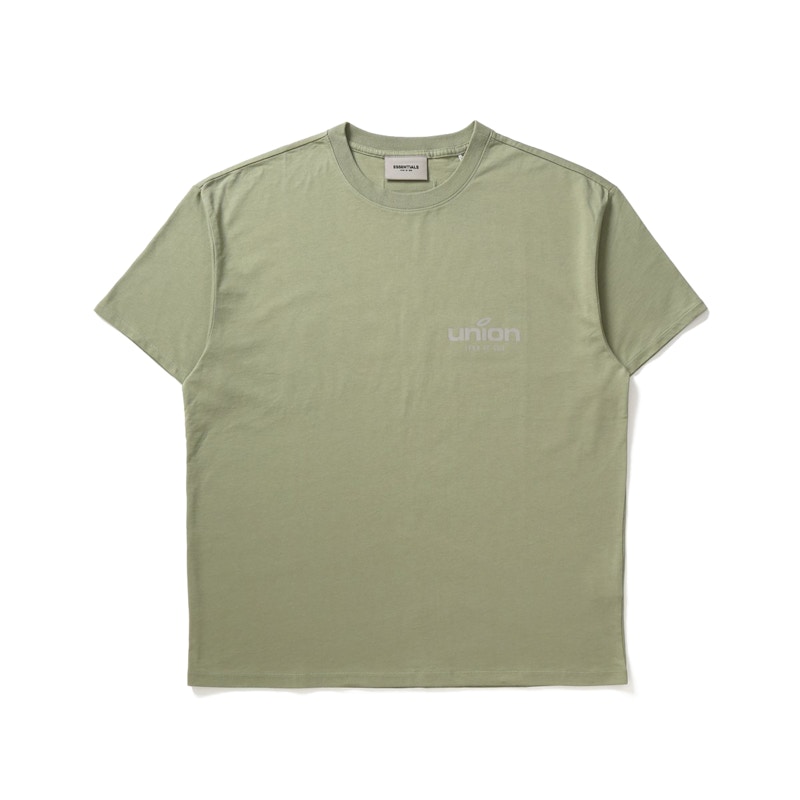 トップスXLサイズ UNION ESSENTIALS VINTAGE TEE FOG - Tシャツ