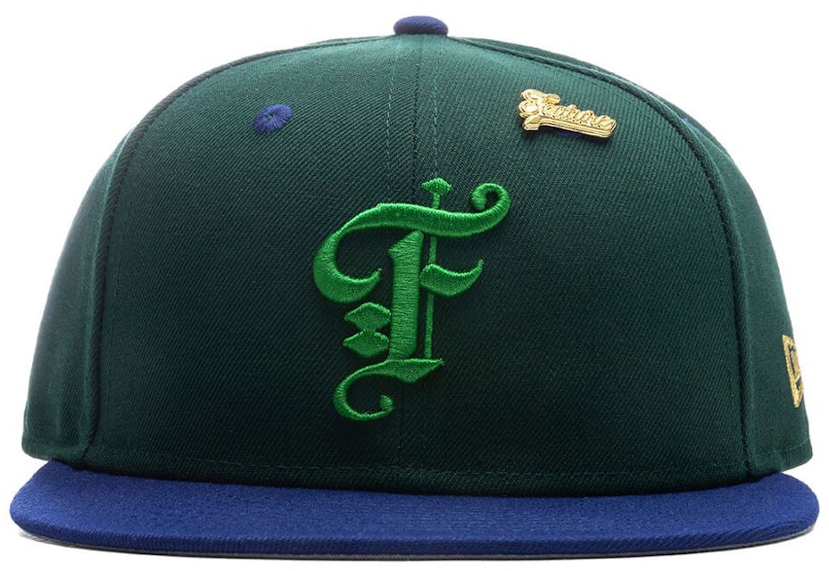 Feature x New Era Timepiece OE 59Fifty Fitted Hat Green/Royal - FW21 - US