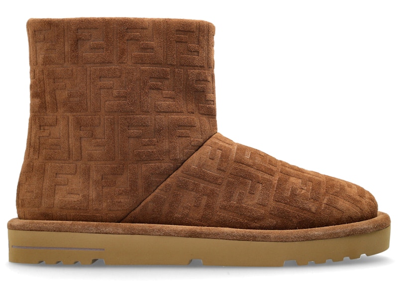 Fendi Ankle Boot Brown