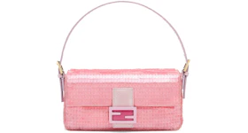 Fendi Baguette 1997 Shoulder Bag Pink