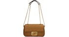 Fendi Baguette Midi Shoulder Bag Brown