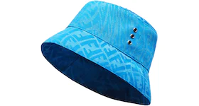Fendi Bucket Hat FF Motif Light Blue
