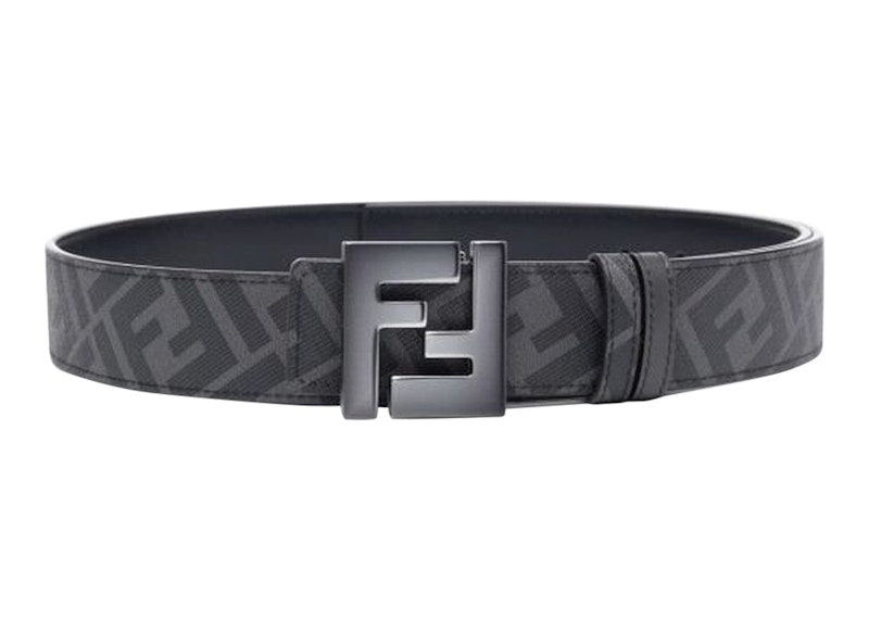 Fendi belt clearance black and grey