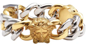 Fendi Fendace Chain Bracelet Versace Gold/Silver