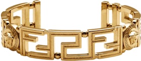 Fendi Fendace Cuff Bracelet Brass/Versace Gold