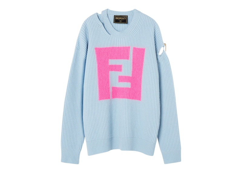 fendi blue jumper