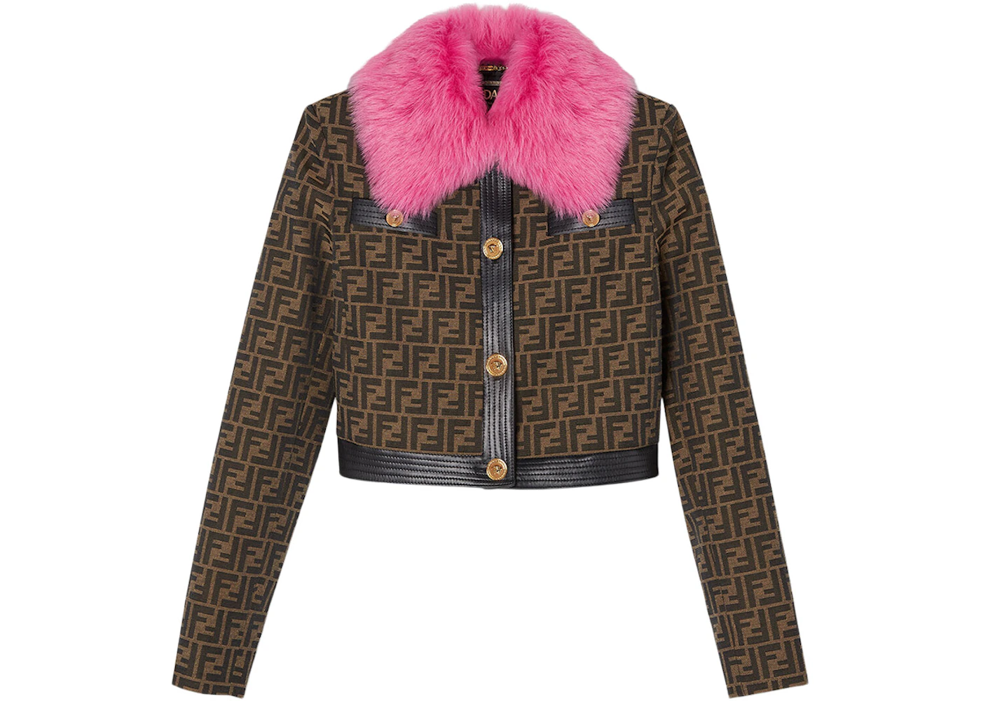 Fendi jacket pink Clearance