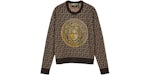 Fendi Fendace FF Jumper Brown/Gold