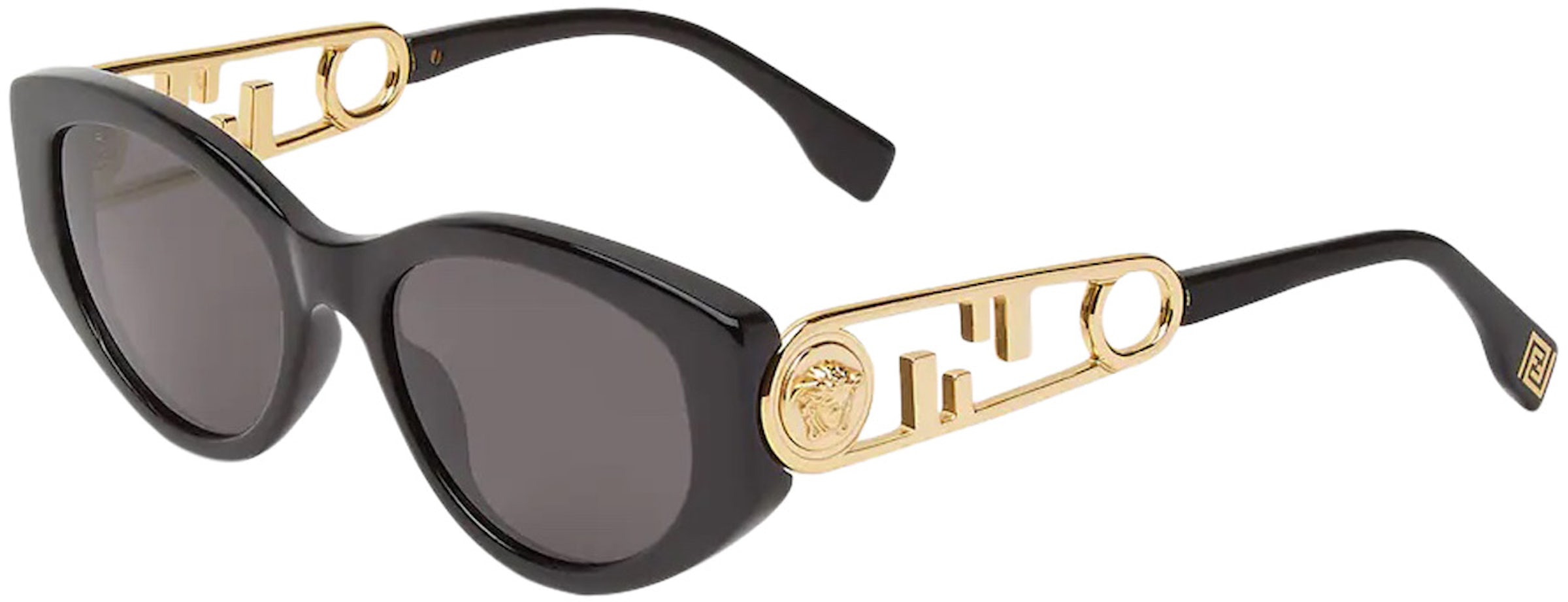 Louis Vuitton LV Clash Square Sunglasses Black/Crystal/Mirror Lenses (Z1580E)