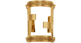 Fendi Fendace Greca Cuff Bracelet Brass/Versace Gold