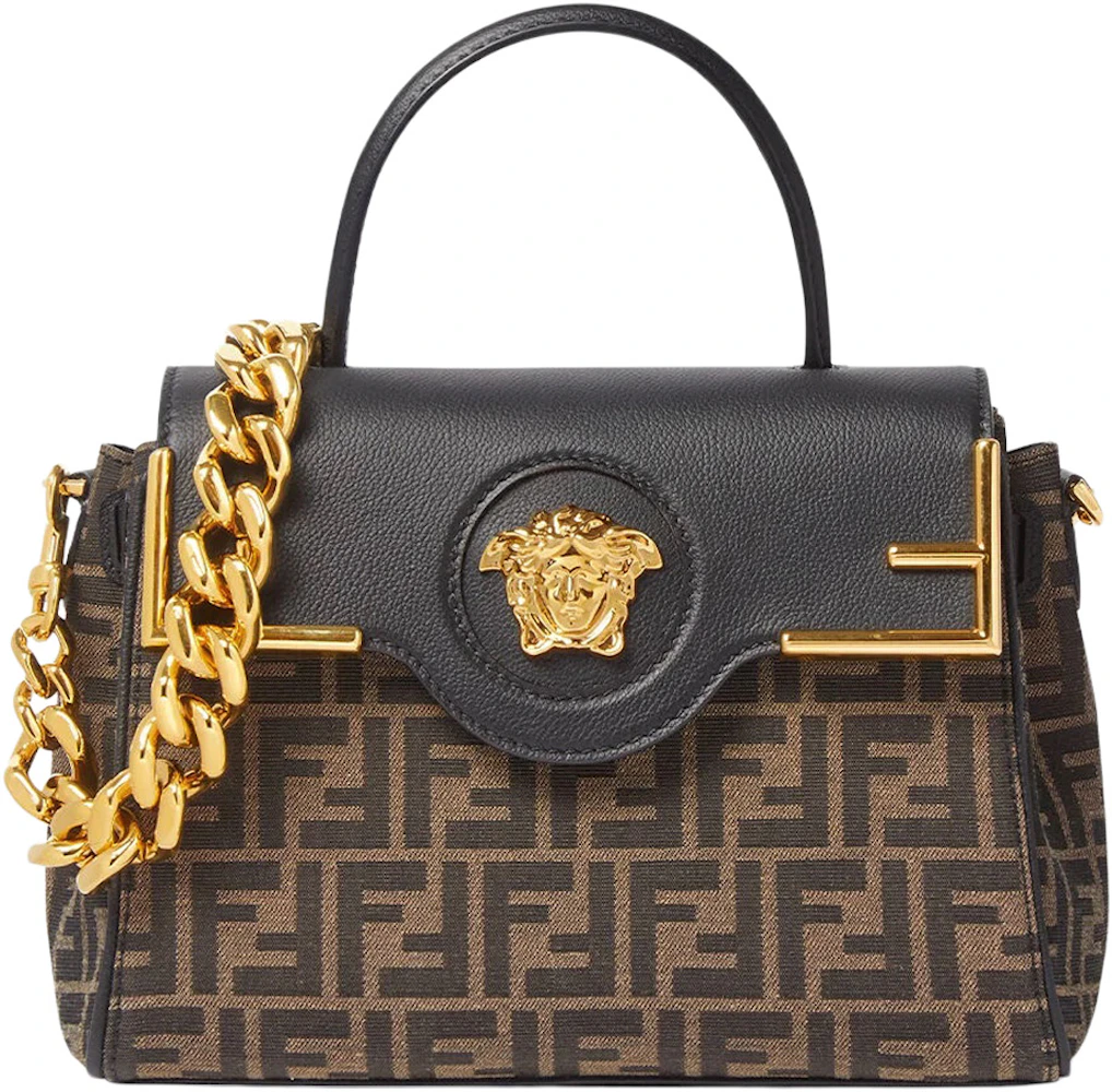 Fendi, Bags, Fendace Fendi And Versace Collaboration Limited Edition  Handbag La Medusa