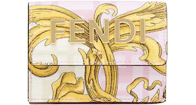 Fendi Fendace Micro Trifold White/Multicolor