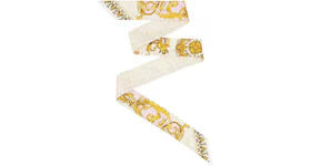 Fendi Fendace Silk Wrappy Bandeau White/Multicolor