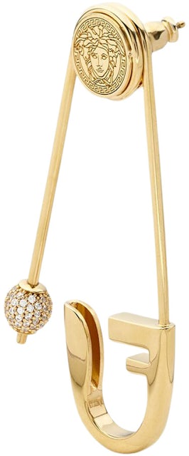 Fendi x Versace Fendace Gold Tone Choker Necklace Fendi